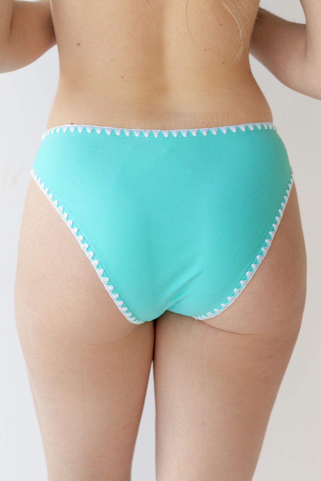 leighton lace detail bikini bottoms