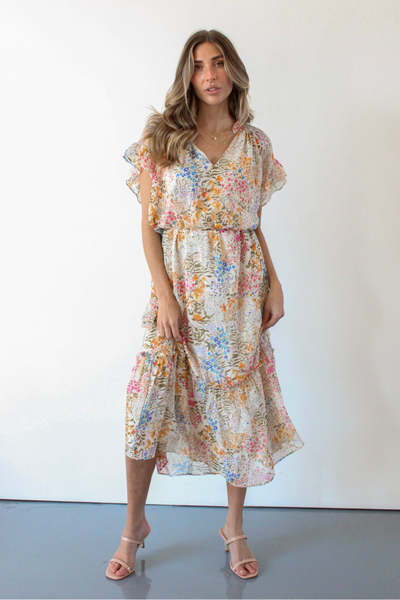 Poppy In My Hair Midi Dress