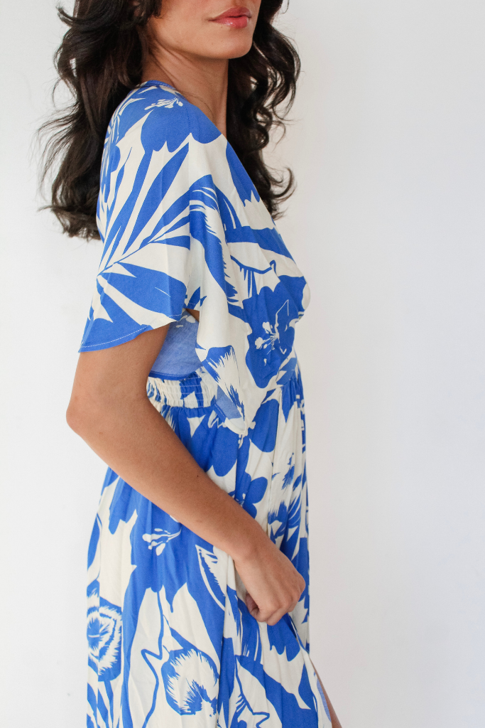 Roaring Waters Maxi Dress