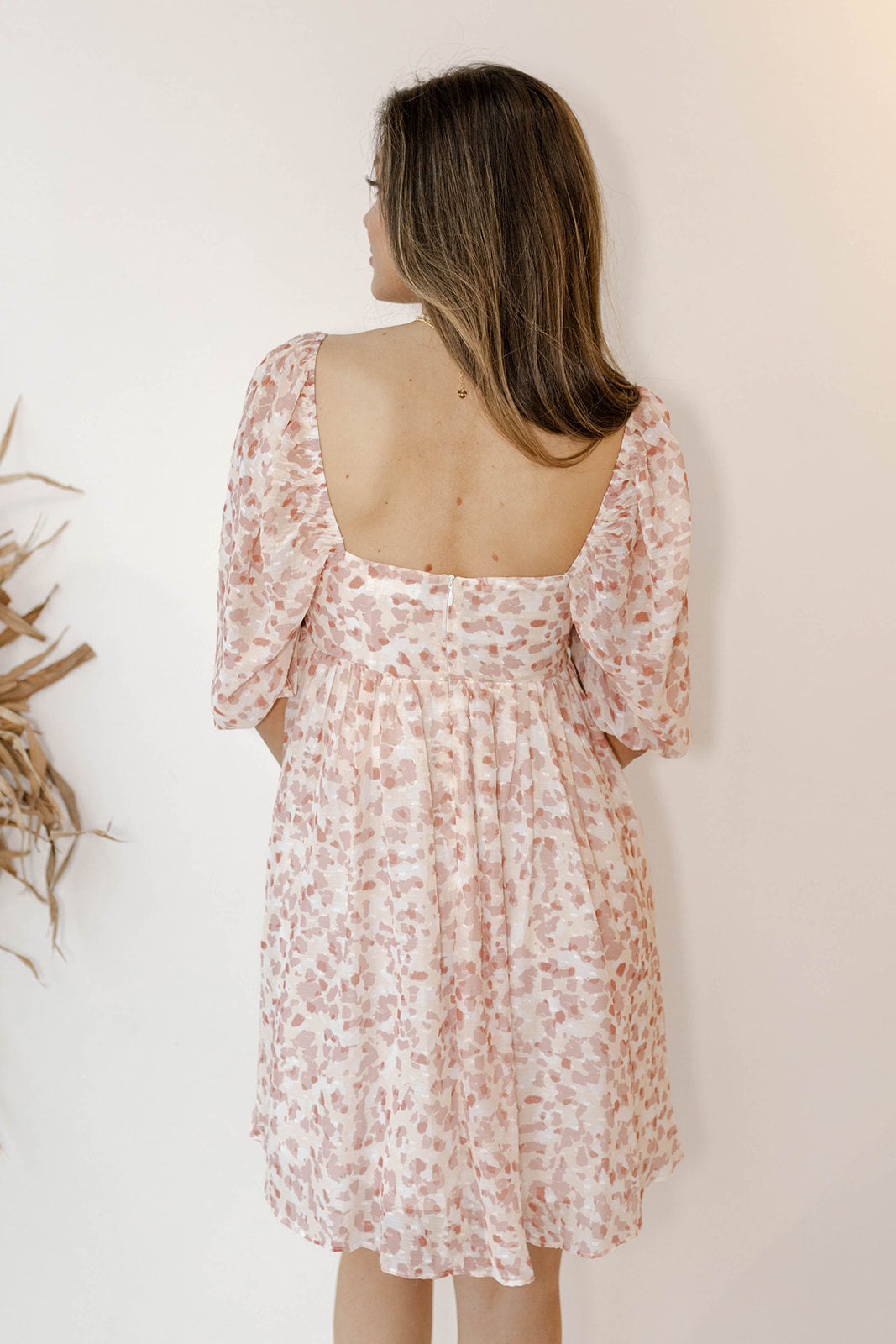 in the flow floral dress