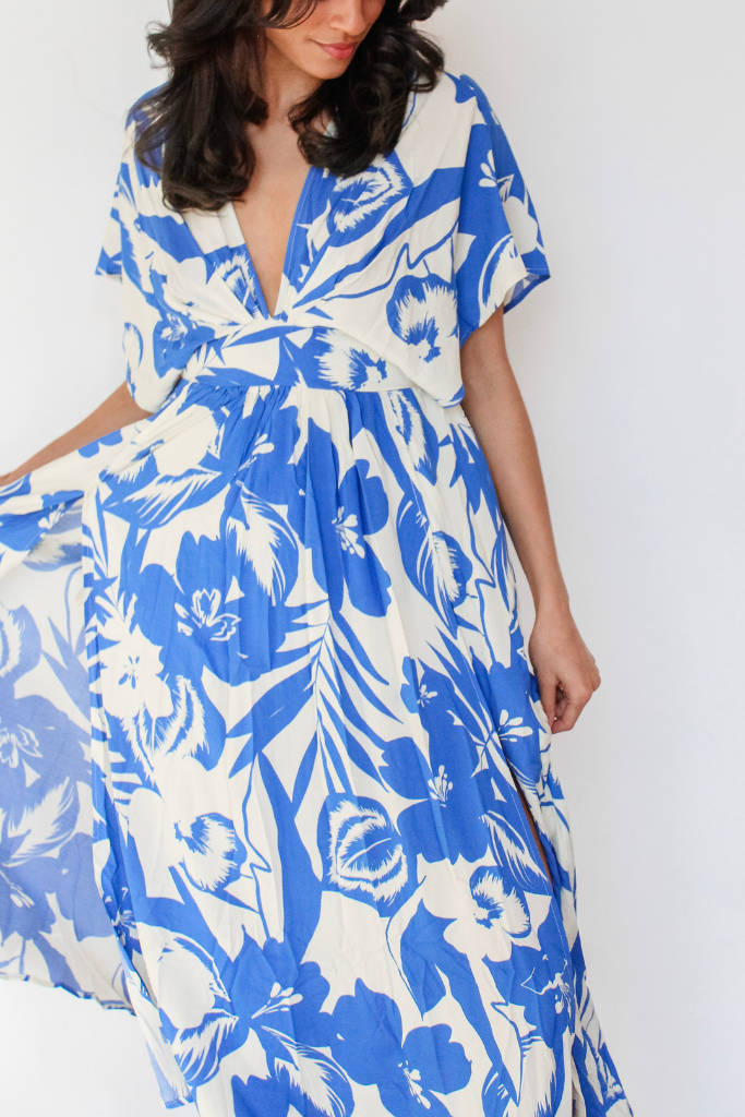 Roaring Waters Maxi Dress